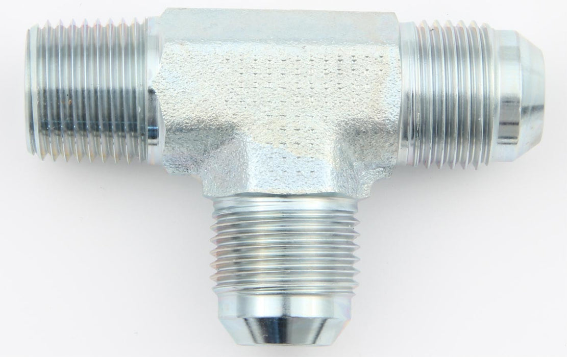 AEROQUIP FCM2708 Male Run Tee Steel #10 To 1/2 Npt