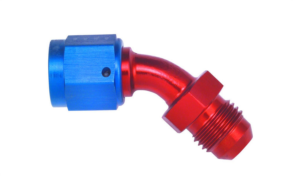 AEROQUIP FCM3151 #12 Male to #12 Female 45 Deg Swivel Fitting