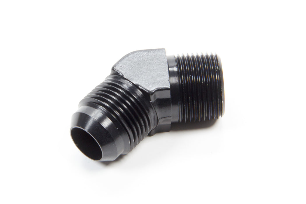 AEROQUIP FCM5025 45 Deg Alum #12 Flare 3/4in Black