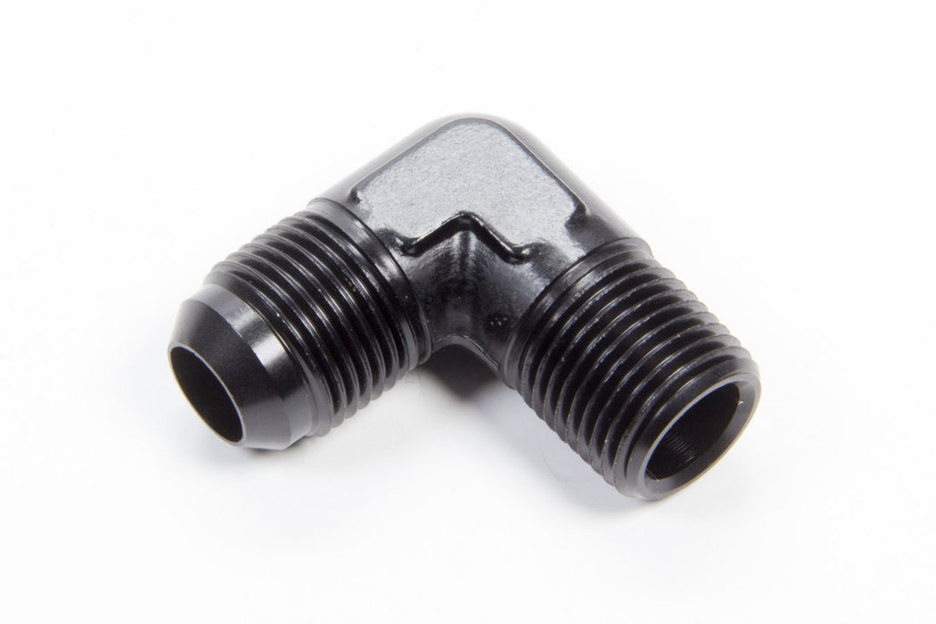 AEROQUIP FCM5039 90 Deg Alum #10 Flare 1/2in Black