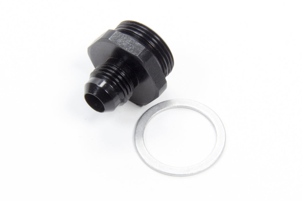 AEROQUIP FCM5114 #6 Dual Feed Holley Black