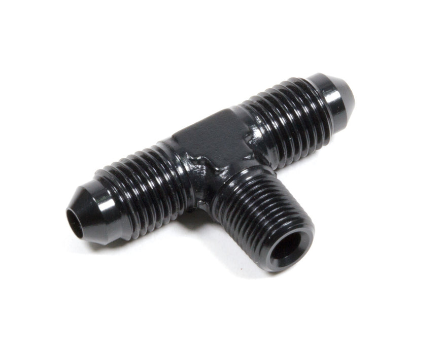 AEROQUIP FCM5121 Alum #4 Male Branch Tee Black
