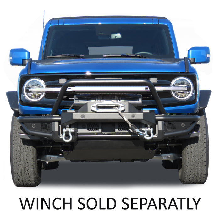 Black Horse Off Road AFB-FB22HD Armour Tubular Heavy Duty Front Bumper - Truck Part Superstore