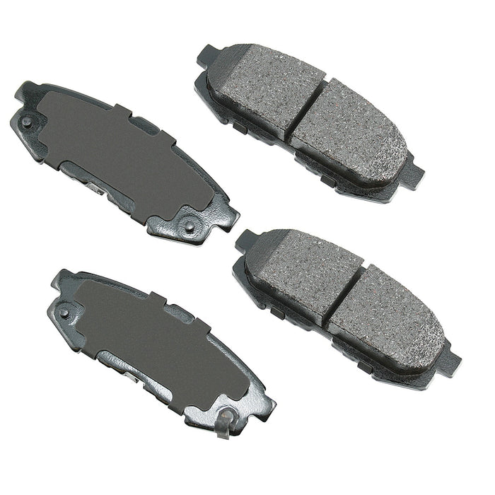 AKEBONO BRAKE CORPORATION ACT1073 Brake Pads Mazada MPV 04-06