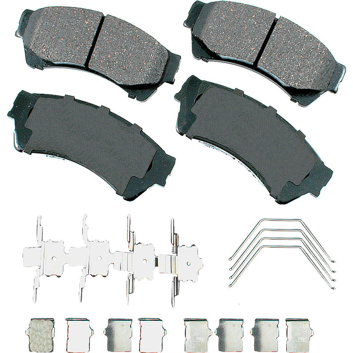 AKEBONO BRAKE CORPORATION ACT1164 Brake Pad Front Ford Fusion 06-12 Lincoln MKZ