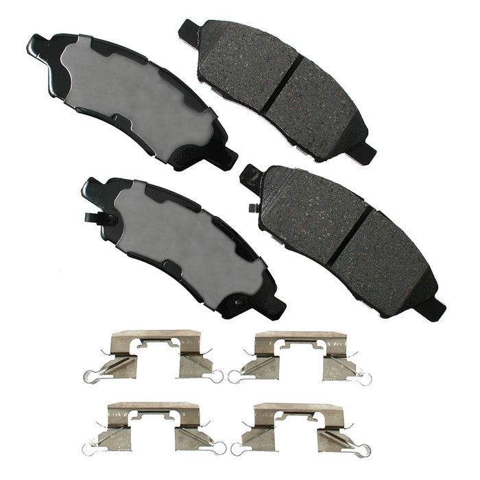 AKEBONO BRAKE CORPORATION ACT1592 Nissan Micra 17-15  Vers a 17-12  Versa Note 17-1