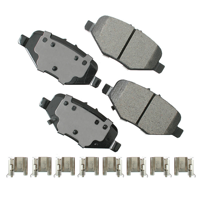 AKEBONO BRAKE CORPORATION ACT1612 Chrysler Town & Country 16-12  Dodge Grand Carav