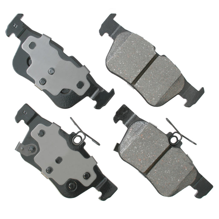 AKEBONO BRAKE CORPORATION ACT1665 Brake Pad Rear Ford Edge 15-19 Escape 17-19