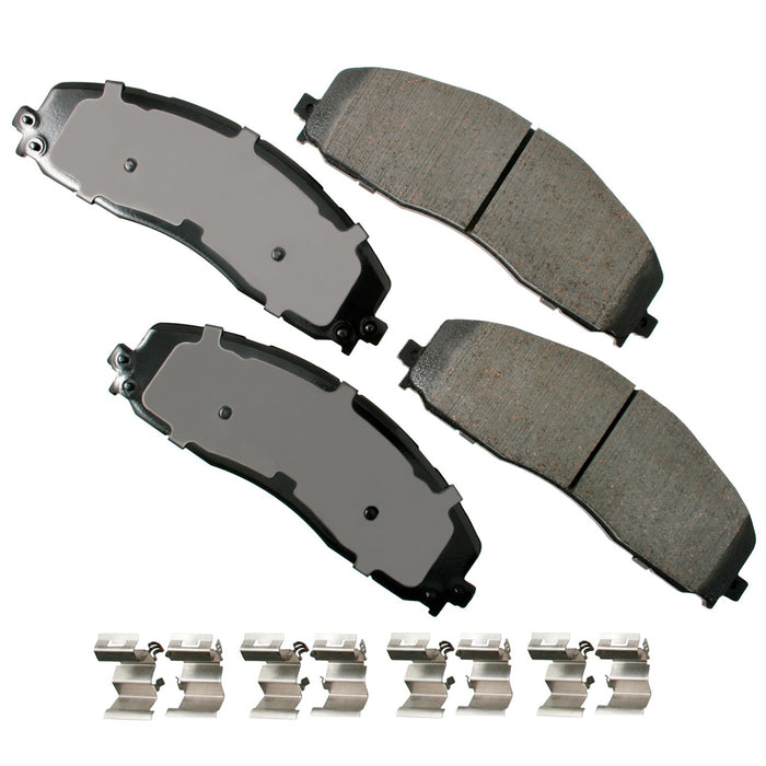 AKEBONO BRAKE CORPORATION ACT1680 Ford F-250 Super Duty 19 -13  F-350 Super Duty 19