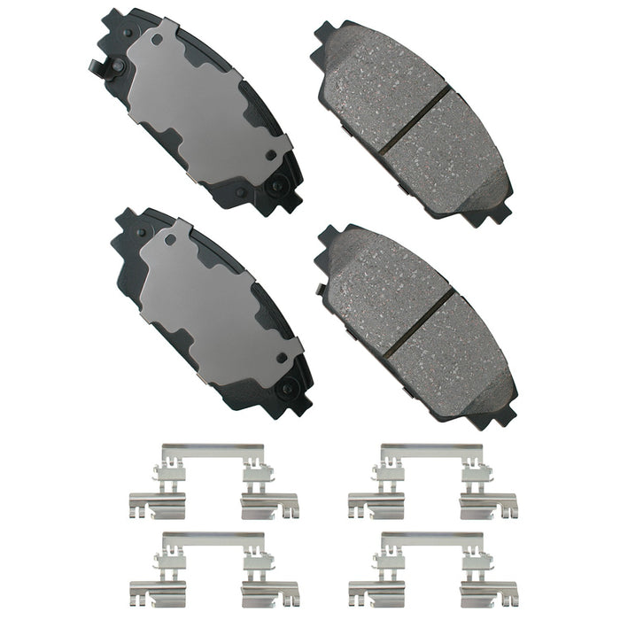 AKEBONO BRAKE CORPORATION ACT1728 Mazda 3 18-14  3 Sport 1 8-14  CX-3 17-16