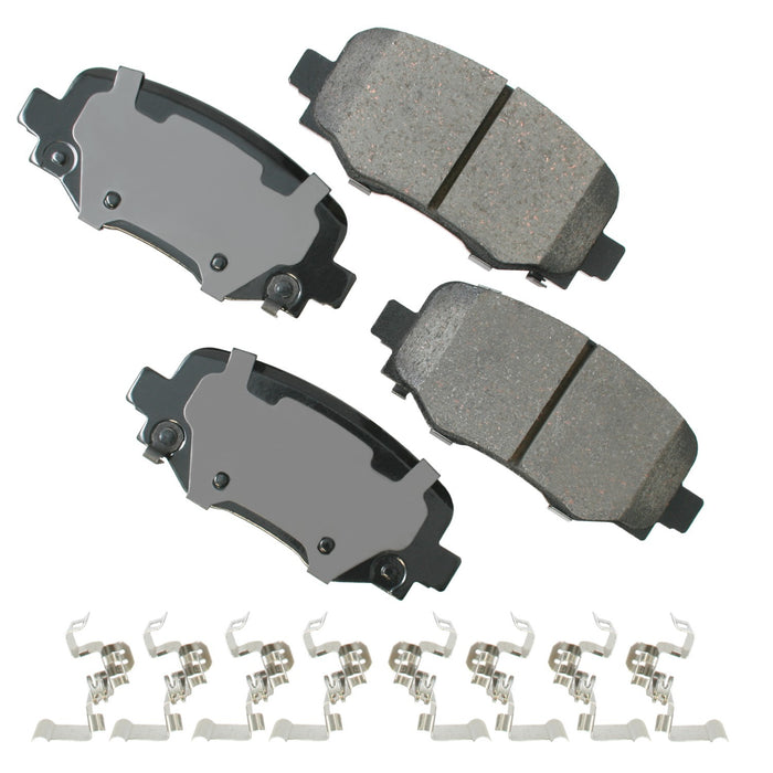 AKEBONO BRAKE CORPORATION ACT1734 Chrysler 200 17-15  Jeep Cherokee 19-14