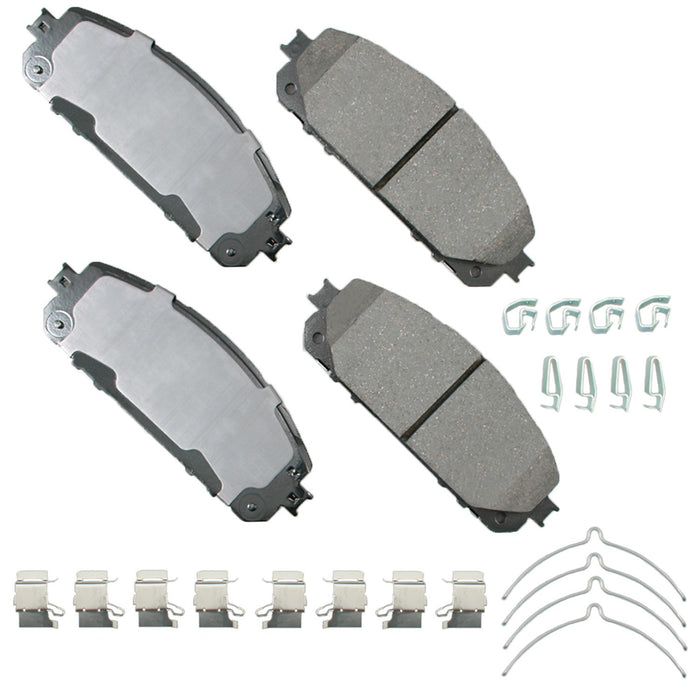 AKEBONO BRAKE CORPORATION ACT1843 Jeep Cherokee 19-14