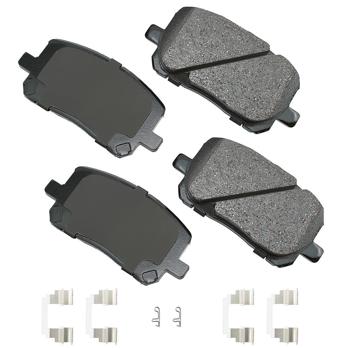AKEBONO BRAKE CORPORATION ACT923A Pontiac Vibe 08-03  Toyo ta Corolla 08-03  Matrix