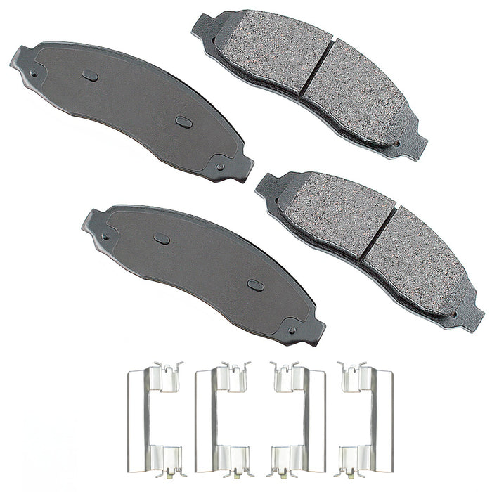 AKEBONO BRAKE CORPORATION ACT962 Brake Pads 03-04 Dodge Dakota