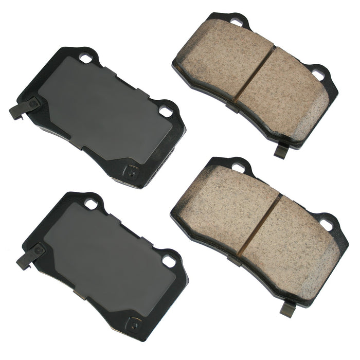 AKEBONO BRAKE CORPORATION ASP1053 Brake Pads Rear Cadillac CTS 04-07 CTS 09-19