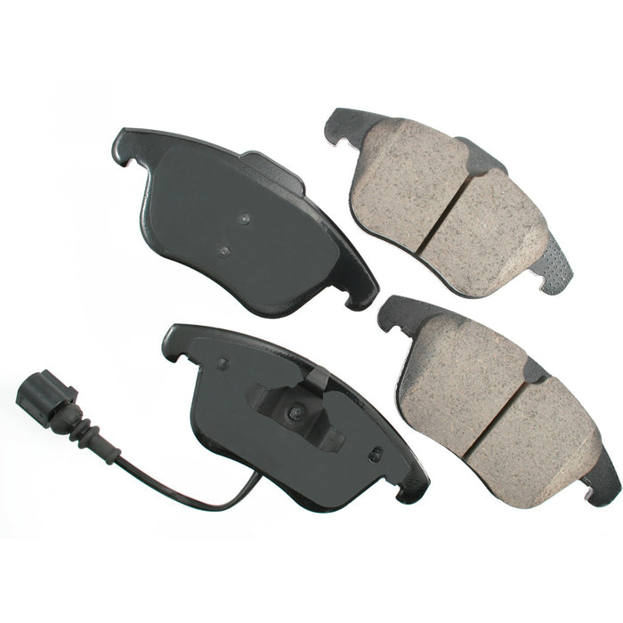 AKEBONO BRAKE CORPORATION EUR1375 Brake Pads Audi Q3 18-15 Q3 Quattro 18-15