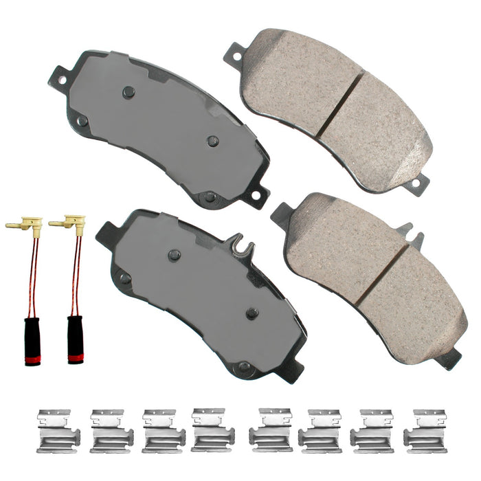 AKEBONO BRAKE CORPORATION EUR1406 Mercedes-Benz GLK250 15- 13  GLK350 15-10