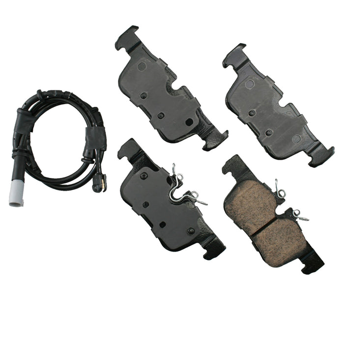 AKEBONO BRAKE CORPORATION EUR1762 Brake Pads Rear BMW X1 16-19 X2 18-19 Mini