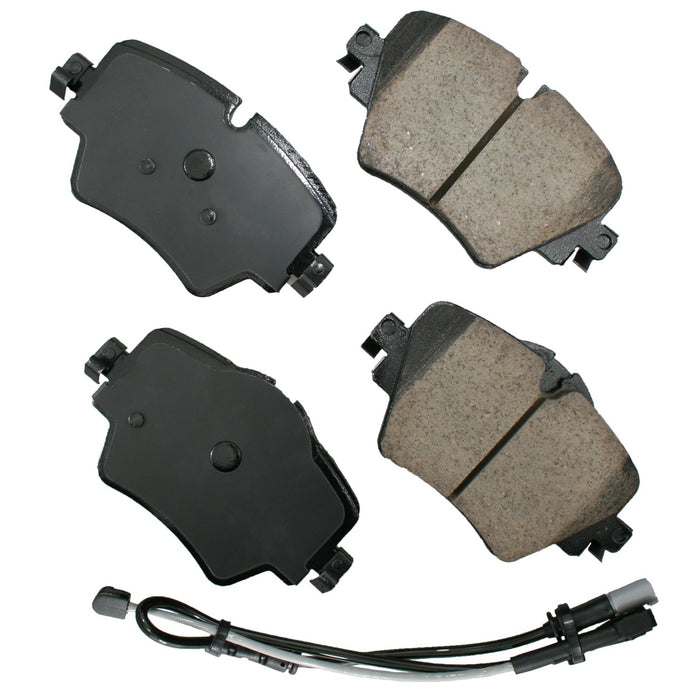 AKEBONO BRAKE CORPORATION EUR1892 Brake Pads BMX X1 16-20