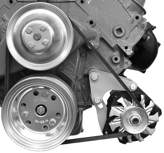 ALAN GROVE COMPONENTS 210L BBC SWP Low Mt Alt Brkt For Small GM Alt