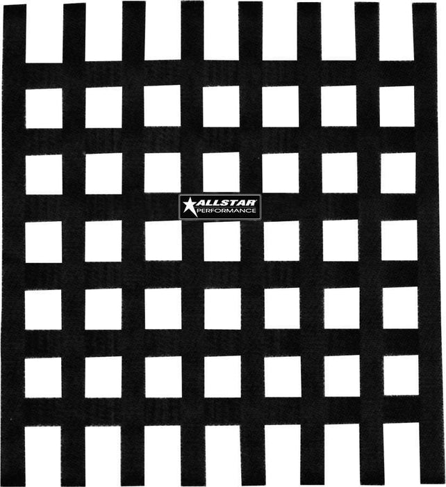 ALLSTAR PERFORMANCE 10290 Window Net Loop Style 18 x 18 SFI Black
