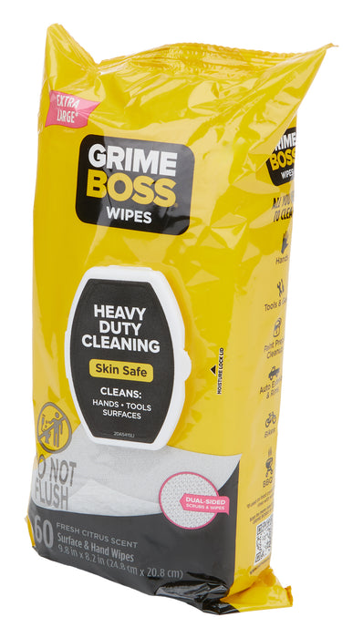 ALLSTAR PERFORMANCE 12017 Cleaning Wipes 60pk Grime Boss
