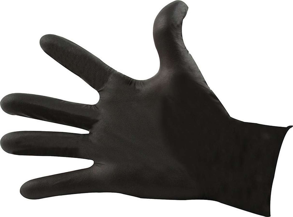 ALLSTAR PERFORMANCE 12027 Nitrile Gloves Black XX-Large