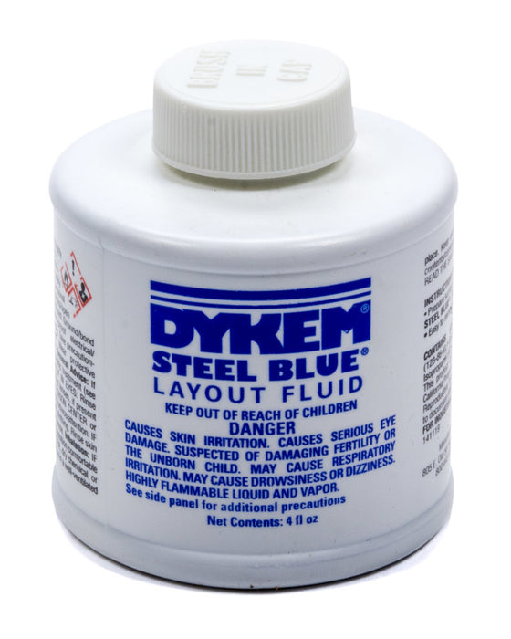 ALLSTAR PERFORMANCE 12070 Dykem Layout Fluid 4oz Brush in Cap