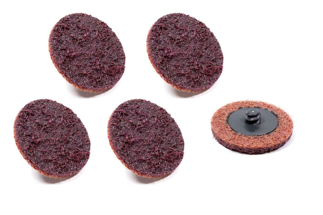 ALLSTAR PERFORMANCE 12102 Twist Lock Cleaning Disc 2in Medium 5pk