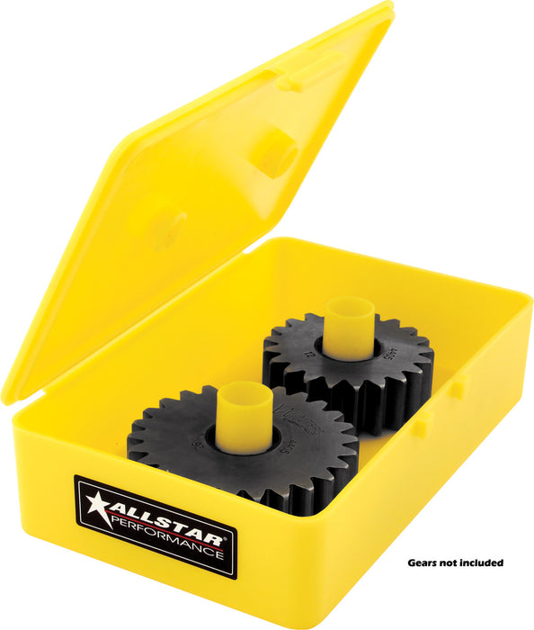 ALLSTAR PERFORMANCE 14352-10 QC Gear Tote Plastic Yellow Midget