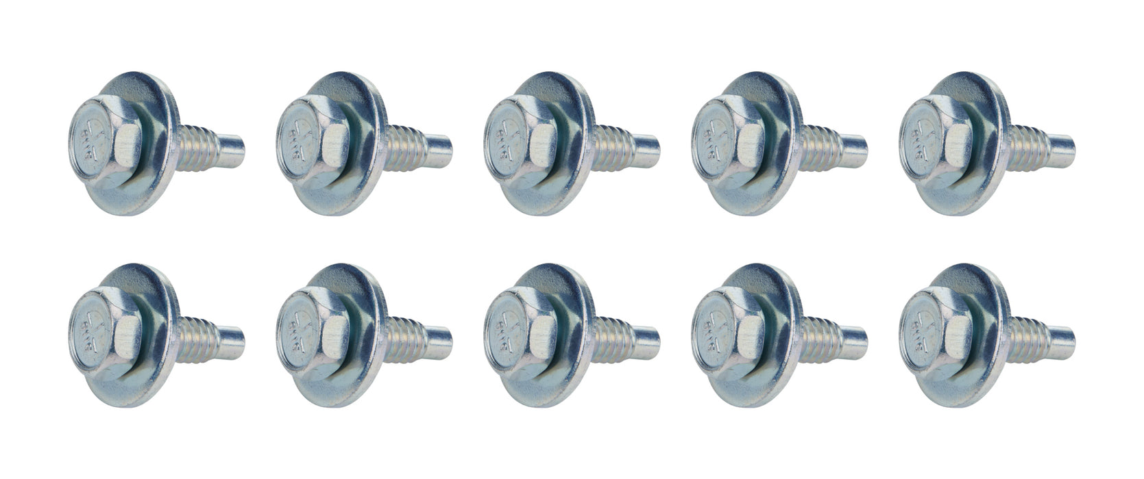 ALLSTAR PERFORMANCE 16552 Body Bolt 3/4in 10pk Silver