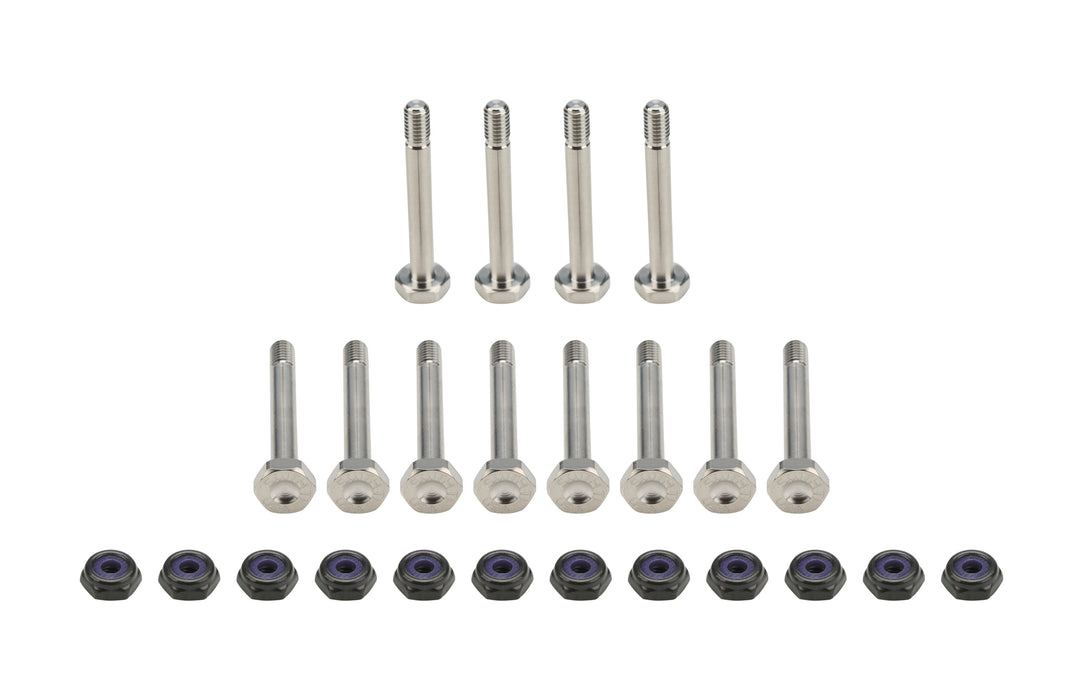 ALLSTAR PERFORMANCE 17016 Nerf Bar and Bumper Kit Titanium