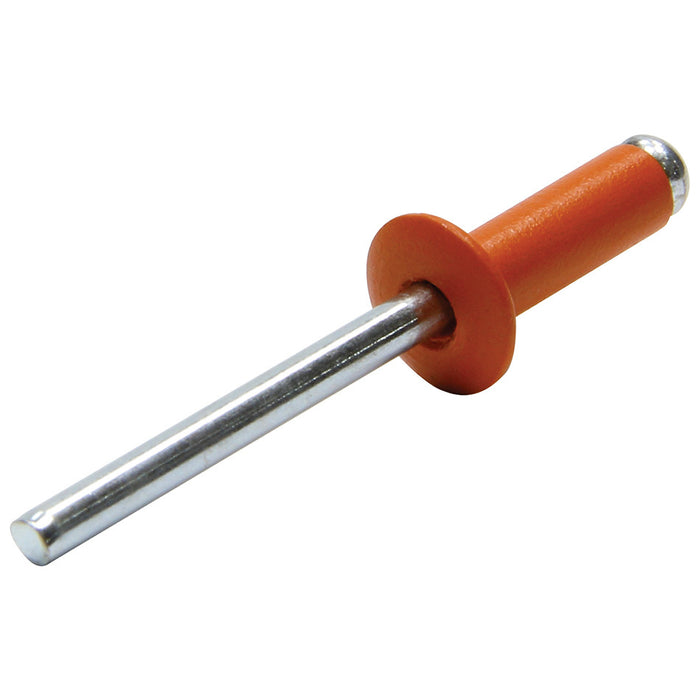 ALLSTAR PERFORMANCE 18005 Sm Hd Rivet Orange 250pk