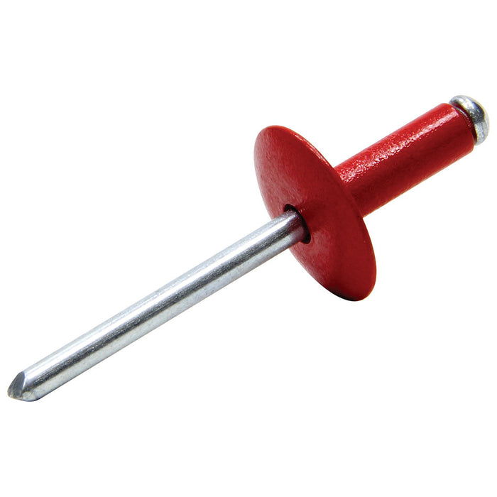 ALLSTAR PERFORMANCE 18012 Lg Hd Rivet Red 250pk