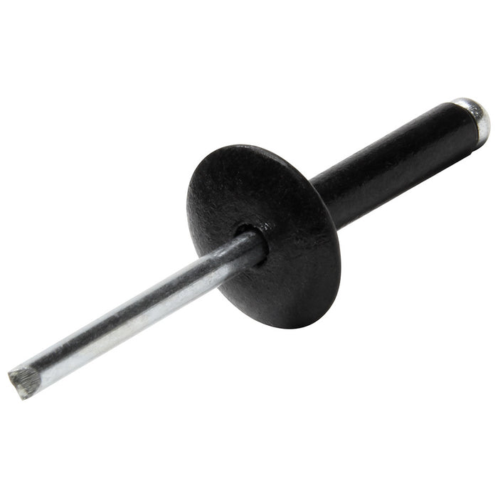 ALLSTAR PERFORMANCE 18033 Lg Hd Rivet Black 200pk