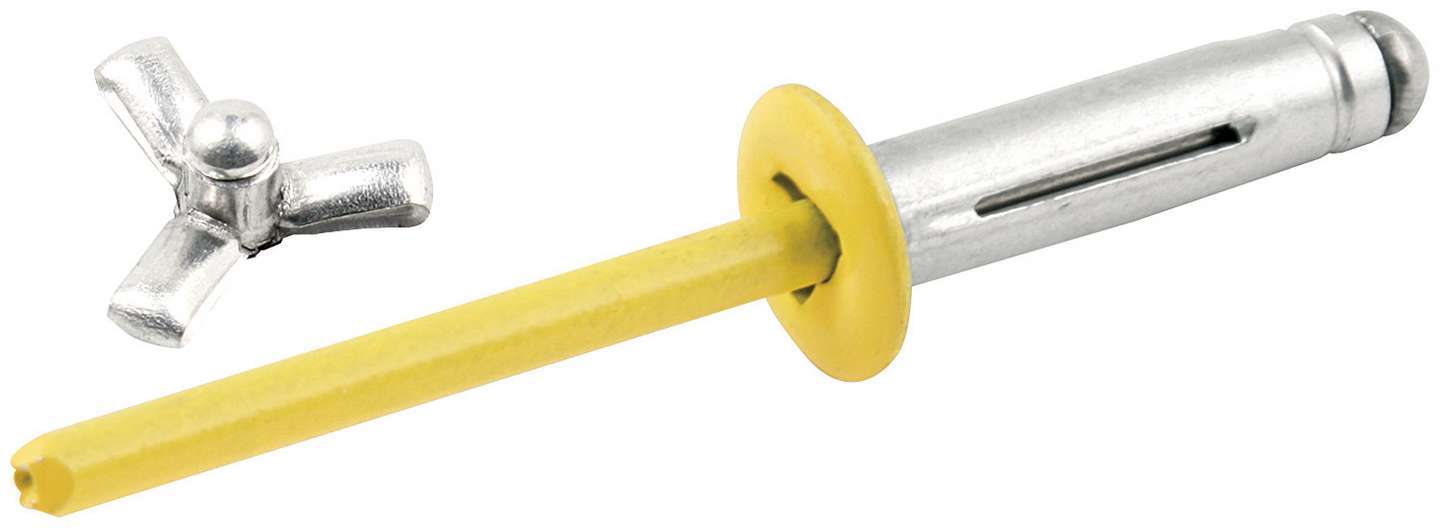 ALLSTAR PERFORMANCE 18085 Sm Hd Rivet 250pk Yellow Flange Type