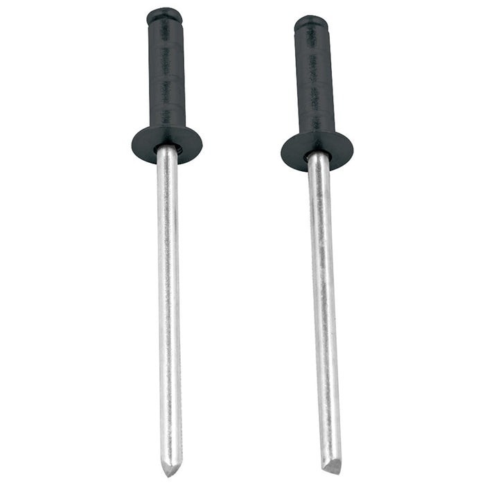 ALLSTAR PERFORMANCE 18098 1/8in Alum Rivet Black 250pk Multi Grip