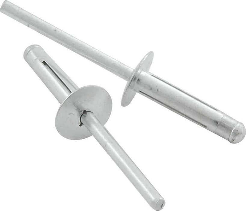 ALLSTAR PERFORMANCE 18183 Md Hd Rivet 250Pk Silver Flange Type Alum Mandrel