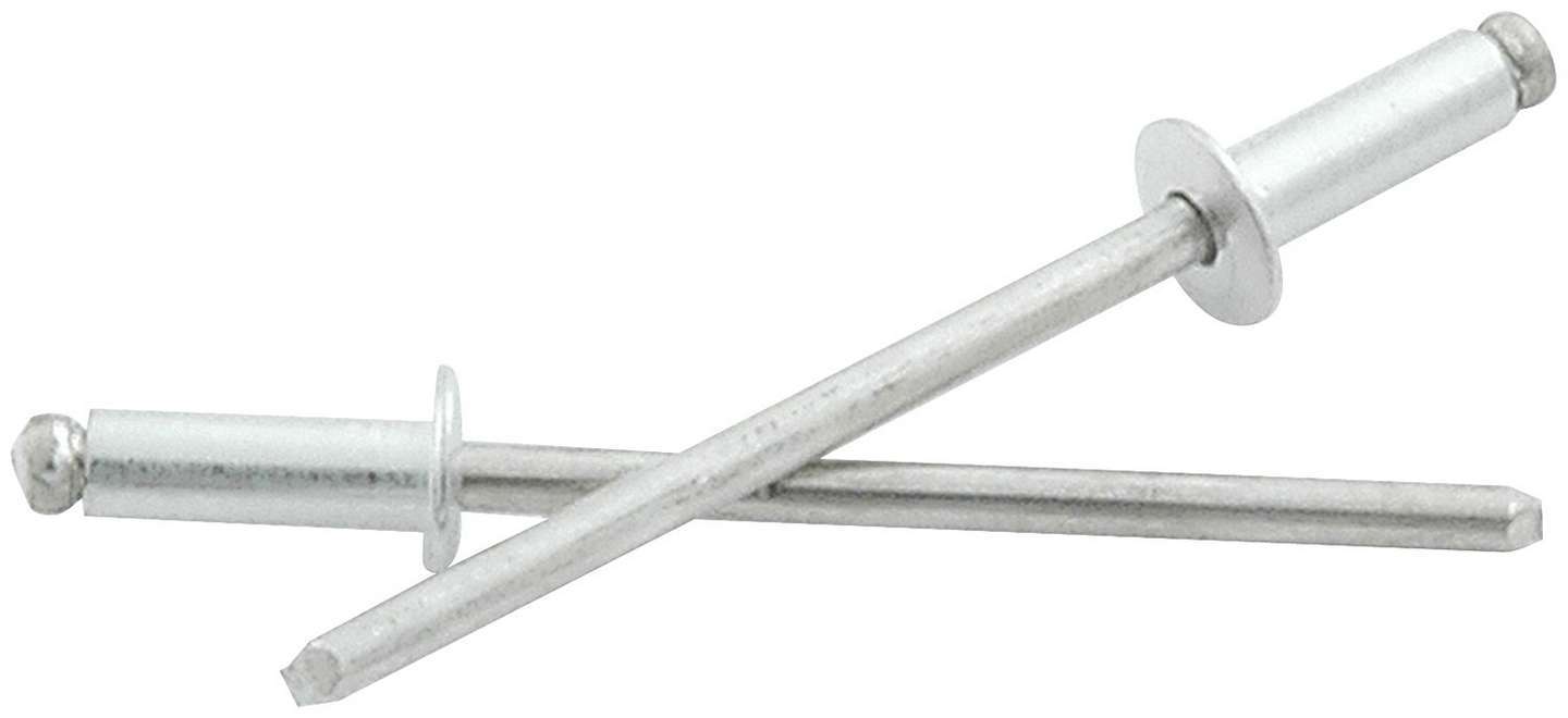 ALLSTAR PERFORMANCE 18191 1/8in Alum Rivet Silver 25Pk   1/8in-1/4in