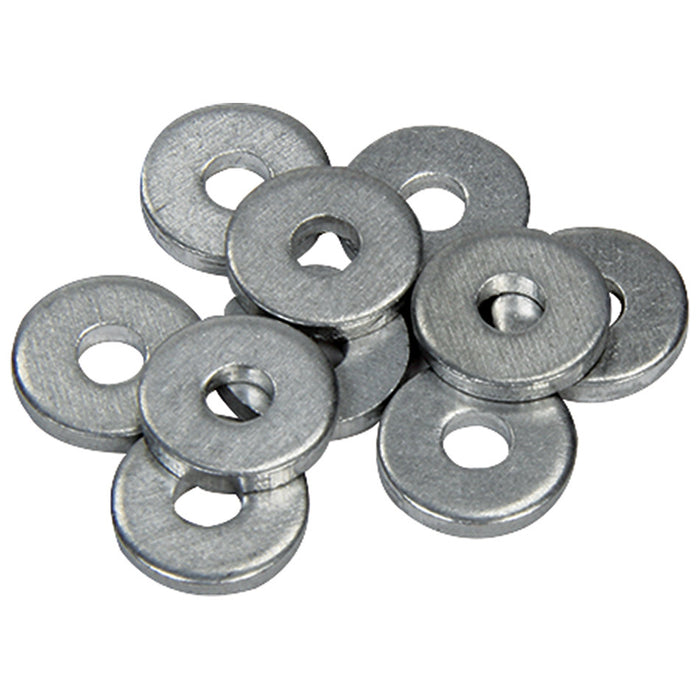 ALLSTAR PERFORMANCE 18200 1/8in Back Up Washers 500Pk Aluminum