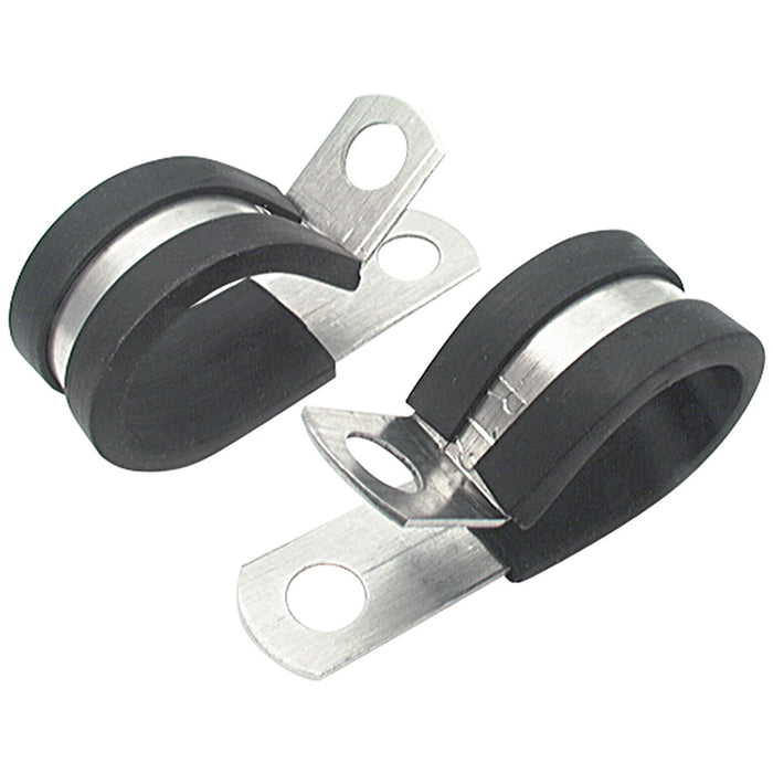 ALLSTAR PERFORMANCE 18303 Aluminum Line Clamps 1/2in 10pk