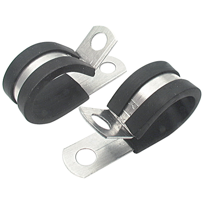 ALLSTAR PERFORMANCE 18304-50 Aluminum Line Clamps 5/8in 50pk