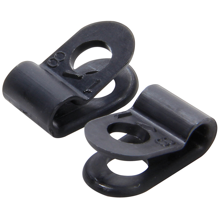 ALLSTAR PERFORMANCE 18309-50 Nylon Line Clamps 1/8in 50pk