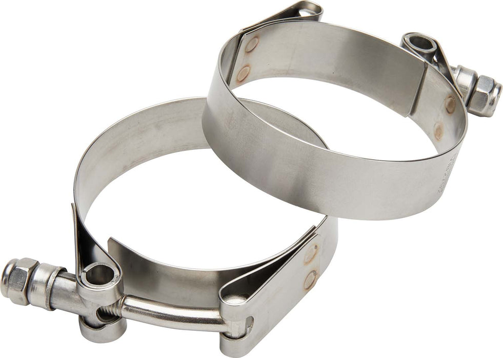 ALLSTAR PERFORMANCE 18354 T-Bolt Band Clamps 3-3/4in to 4-1/4in