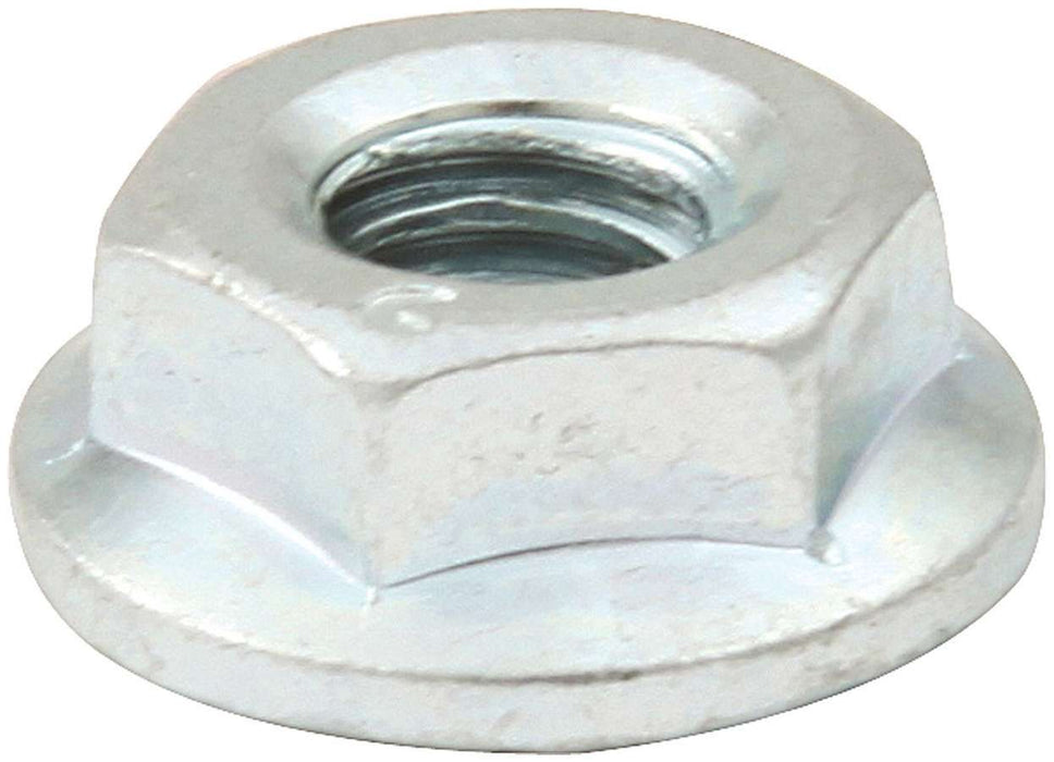 ALLSTAR PERFORMANCE 18557 Spin Lock Nuts 10pk Silver