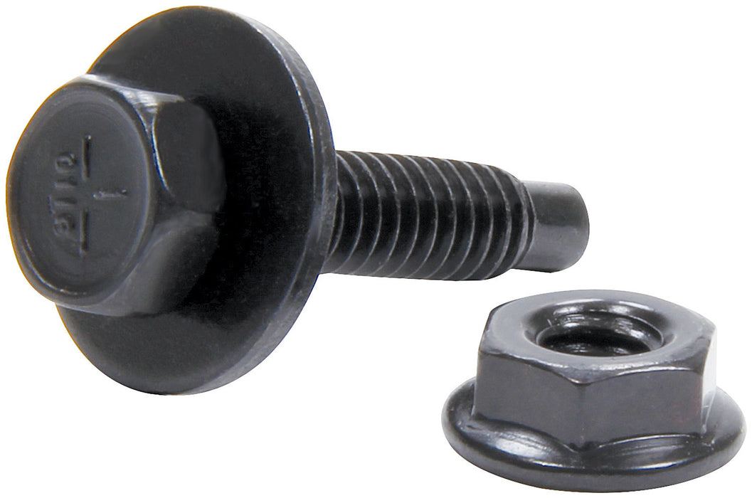ALLSTAR PERFORMANCE 18560 Body Bolt Kit 10pk Black 1-1/8in
