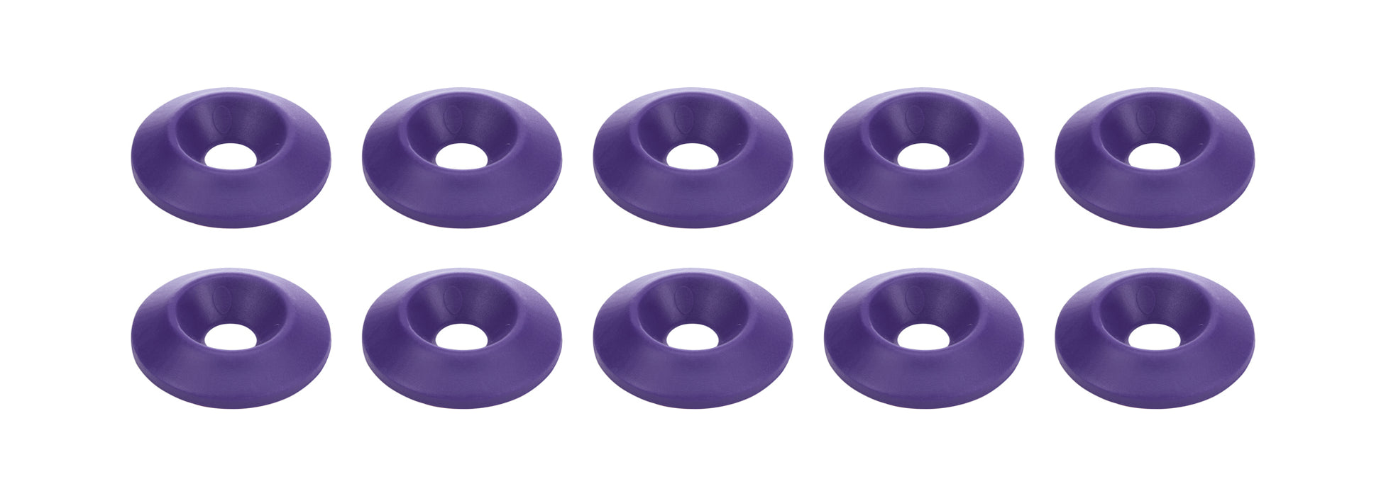 ALLSTAR PERFORMANCE 18697 Countersunk Washer Purple 10pk