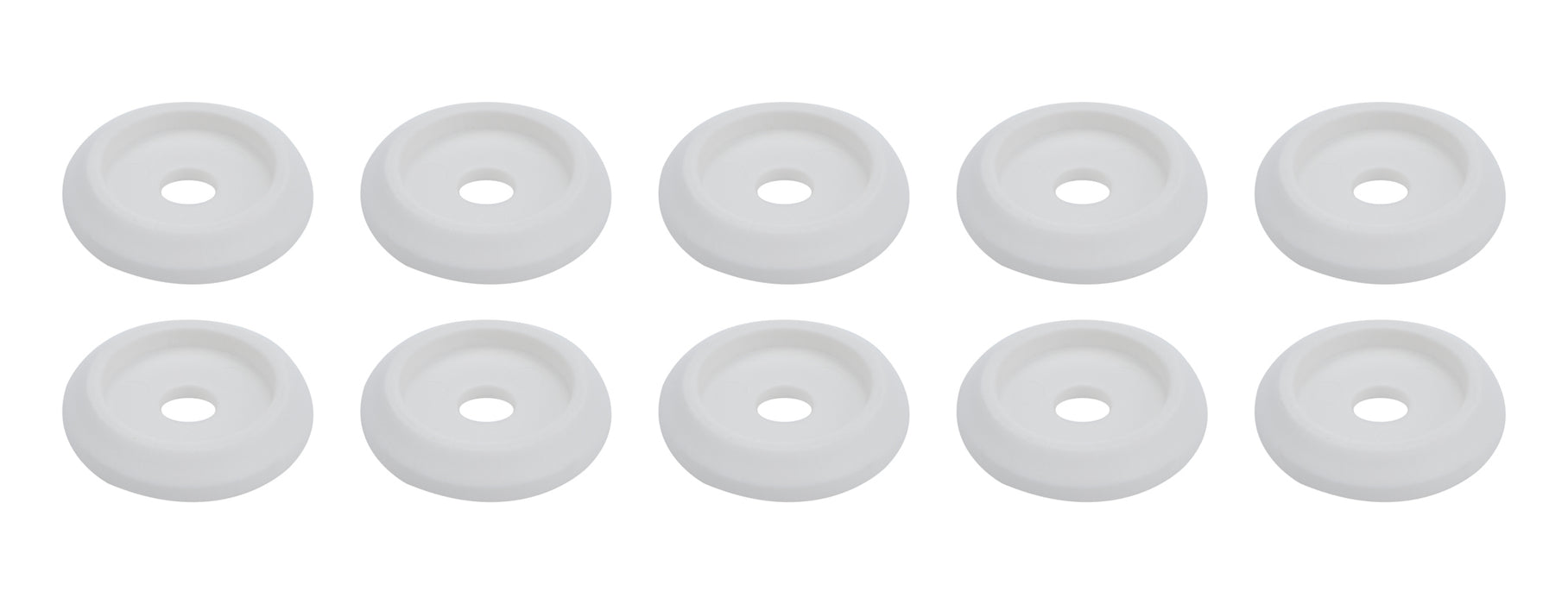 ALLSTAR PERFORMANCE 18846 Body Bolt Washer Plastic White 10pk