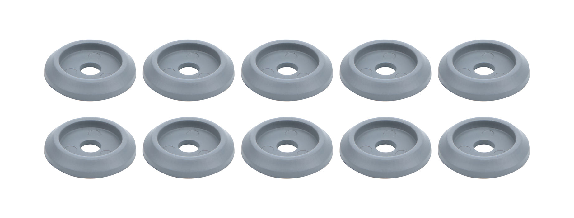 ALLSTAR PERFORMANCE 18850 Body Bolt Washer Plastic Silver 10pk