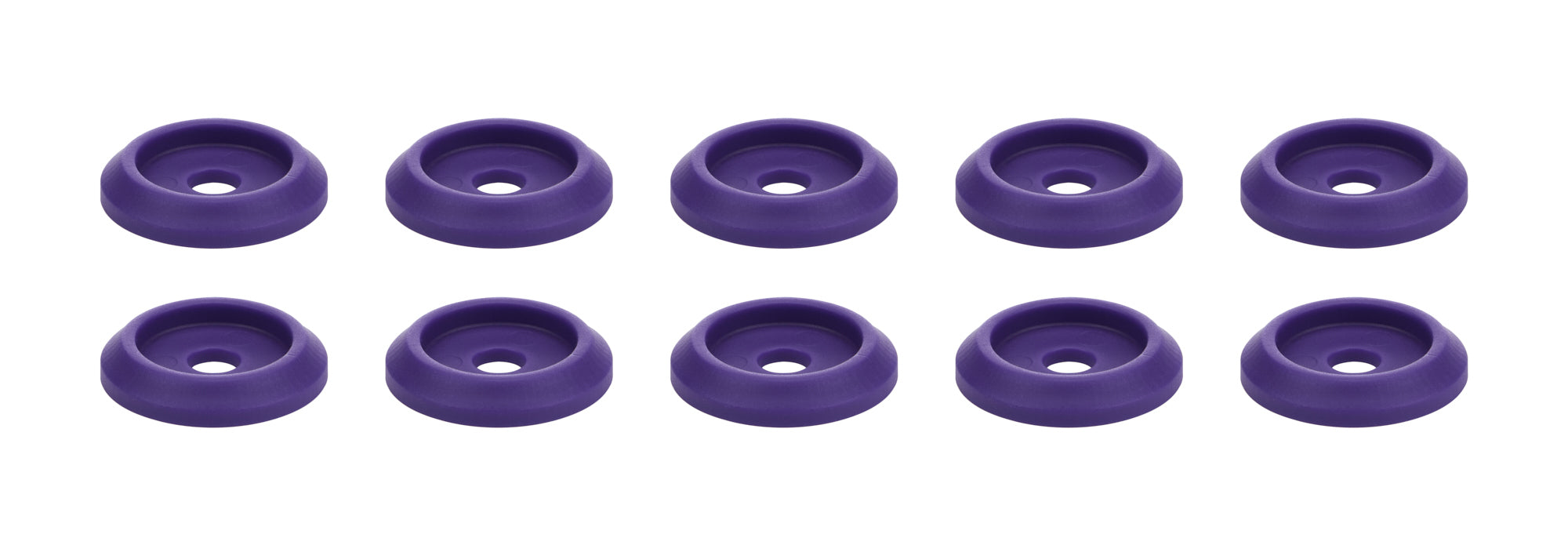 ALLSTAR PERFORMANCE 18852 Body Bolt Washer Plastic Purple 10pk